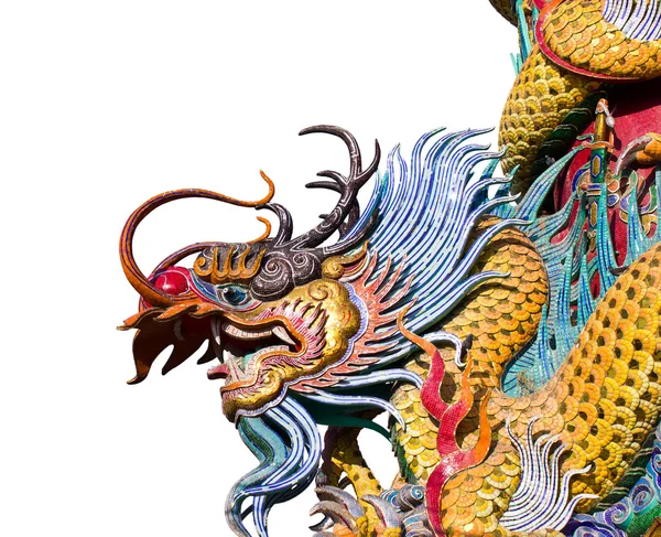 A estátua do dragão . — Fotografia de Stock