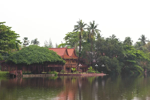 Tajski domy — Zdjęcie stockowe