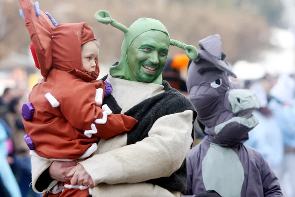stock image Carnival in Velika Gorica - Topics Shrek