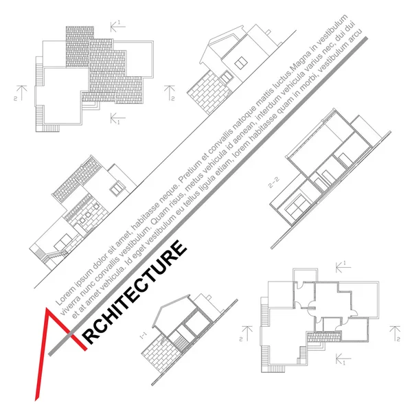 Contexte architectural — Image vectorielle