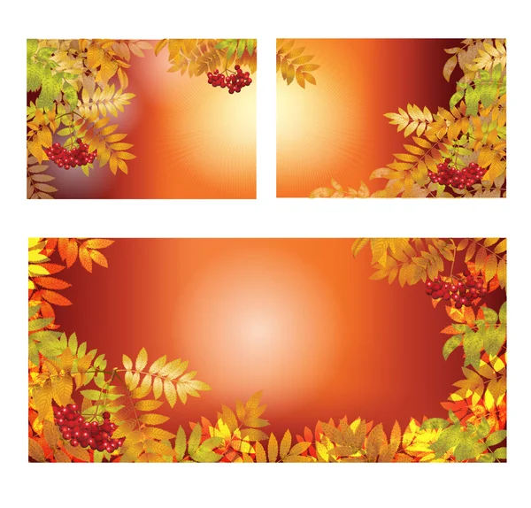 Autumn Background — Stock Vector