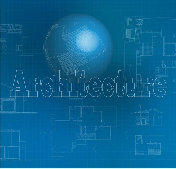Архитектурный фон — стоковый вектор