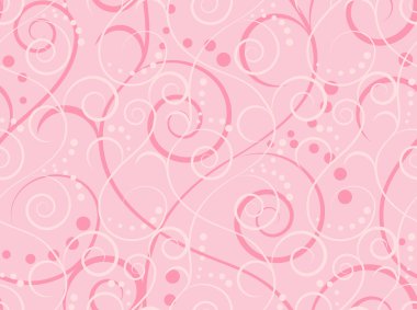 Pink seamless pattern clipart