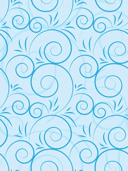 Modèle sans couture bleu — Image vectorielle