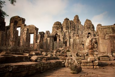 kalıntıları tapınaklar, angkor wat, cambodia