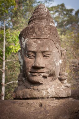 Buda heykeli, angkor wat, cambodia