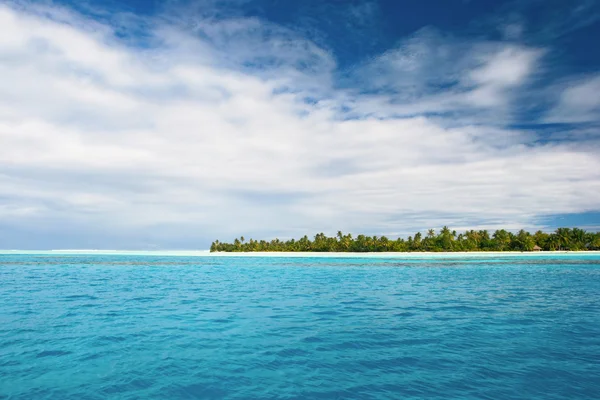 マウピティ島、フランス領ポリネシアのビュー — ストック写真