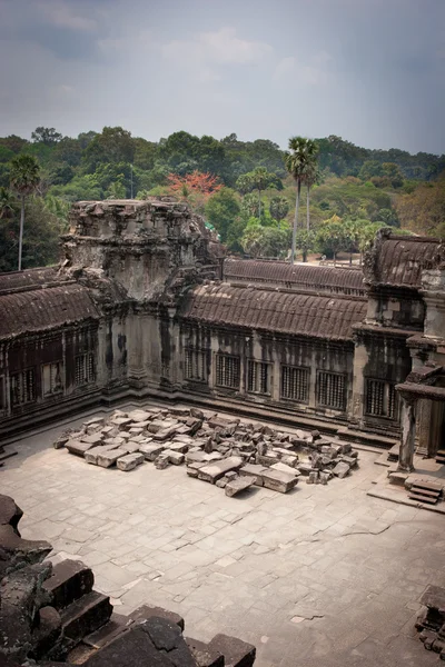 Ruinas de los templos, Angkor Wat, Camboya — Foto de Stock