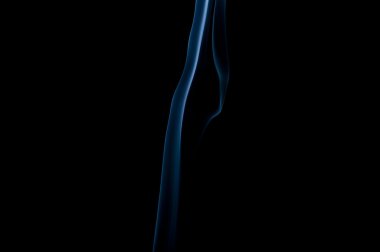 Mavi duman soyut