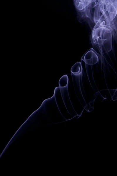 Fialové kouřové abstrakt — Stock fotografie