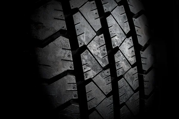 Nouveau pneu abstrait gros plan Images De Stock Libres De Droits