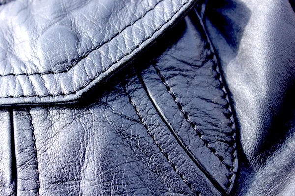 Kieszeni skórzaną kurtkę — Zdjęcie stockowe
