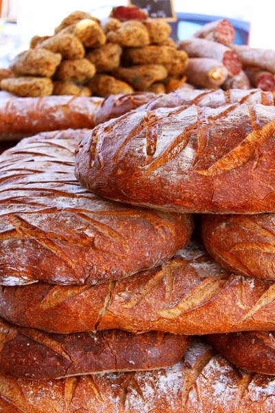 Pan en el mercado — Foto de Stock