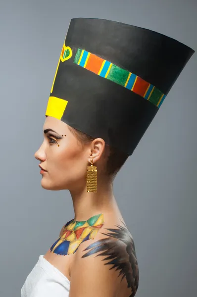 stock image Egipt nefertiti goddess