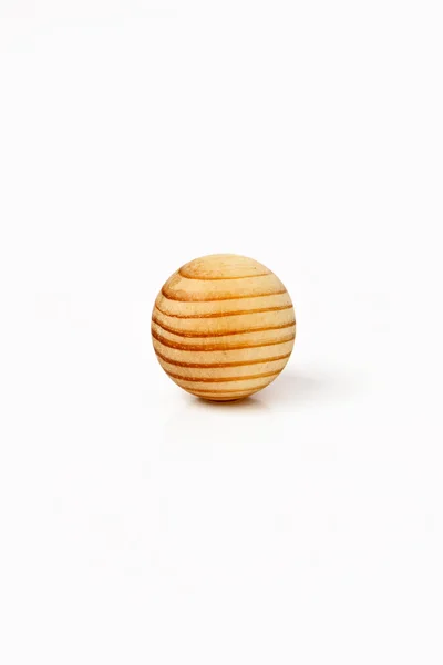 Hard wood ball — Stock Photo, Image