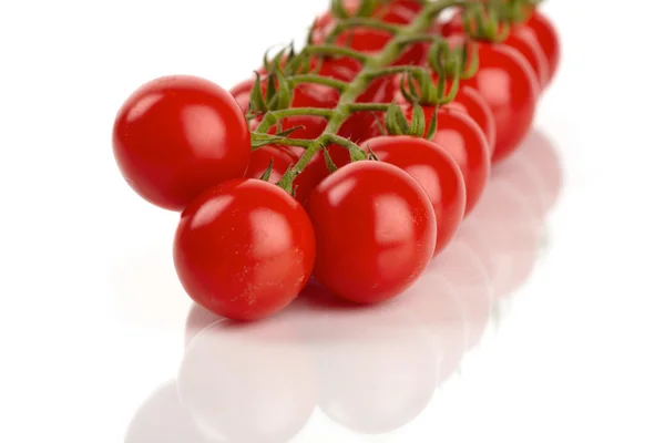 Cherry tomatoes isolated on white background — Stock Photo, Image