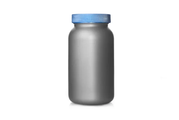 Серый пластиковый контейнер Лицензионные Стоковые Фото
