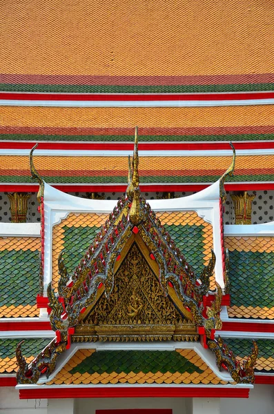 Gable tradicional tailandês — Fotografia de Stock