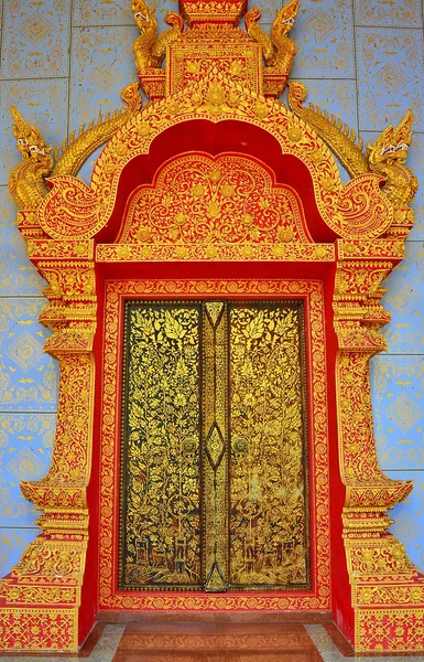 タイ北部のドア — ストック写真