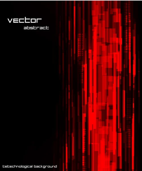 Abstrakt digital teknik linjer flytta upp bakgrund eps 10 — Stock vektor