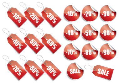 Discount collection clipart