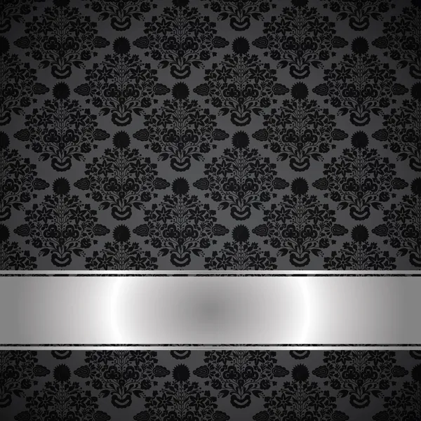Lyx svart bakgrund — Stock vektor