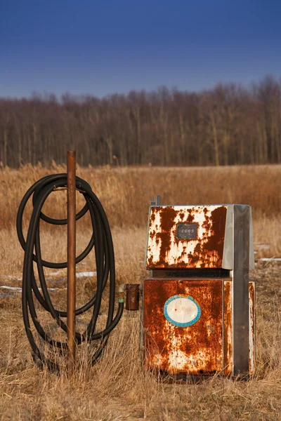 stock image Abandoned Gas Pump