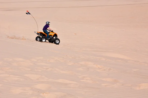 stock image ATV in the sand dunes