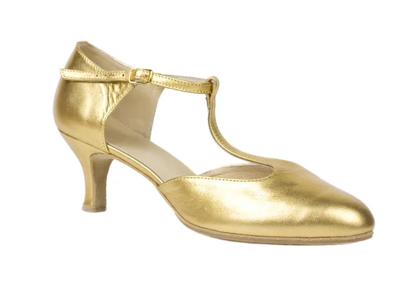 Golden shoe — Stock Photo, Image