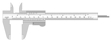 Vernier caliper clipart