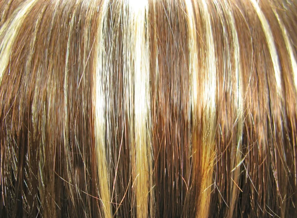 Zvýraznění pozadí textury vlasů — Stock fotografie