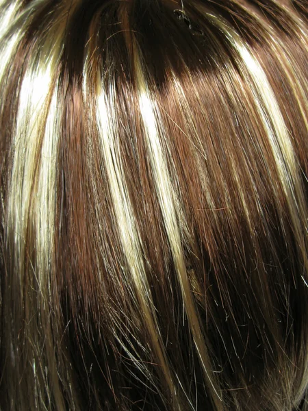 Destaque textura de cabelo fundo — Fotografia de Stock