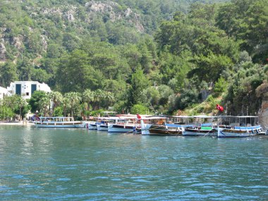 Türkiye'de Ege deniz manzara