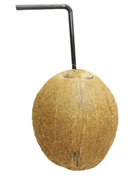 Cocktail tropisch drankje van kokosnoot — Stockfoto
