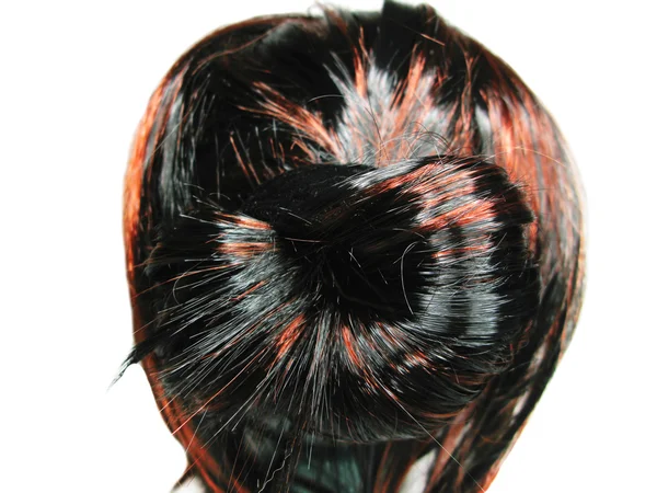 Markera hår stil kluster coiffure — Stockfoto
