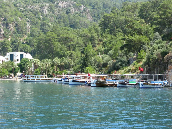 Krajobraz Morza Egejskiego, w Turcji — Zdjęcie stockowe