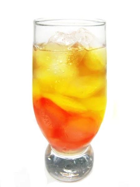 Alkohol koktejl s brandy a pomerančový džus — Stock fotografie