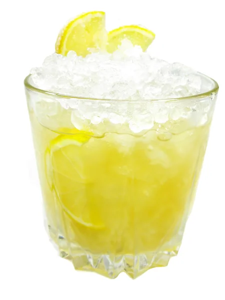 Alkoholisches Cocktailgetränk mit Zitronenvanille-Kick — Stockfoto