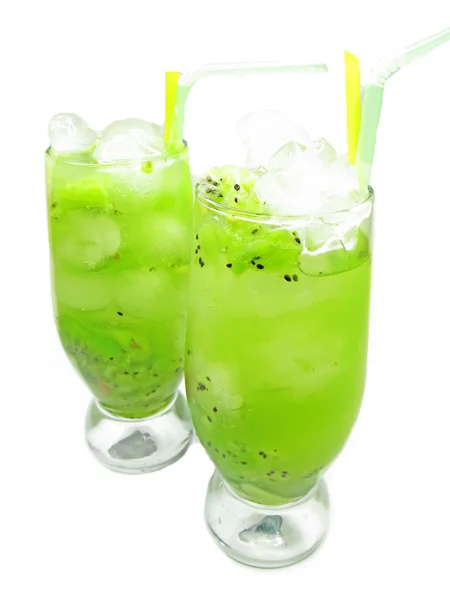 Koktejl koktejl s kiwi — Stock fotografie