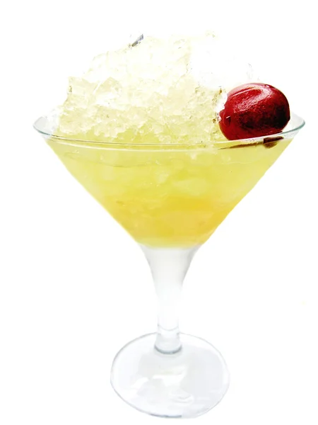 Alkohol likier koktajl z wiśni — Zdjęcie stockowe
