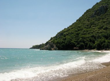 plaj manzara olympos Türkiye