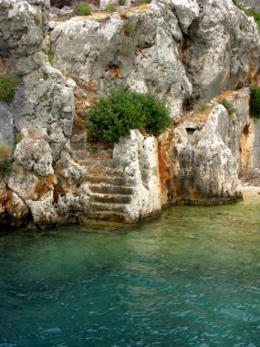 Antik kent kekova Türkiye kalıntıları