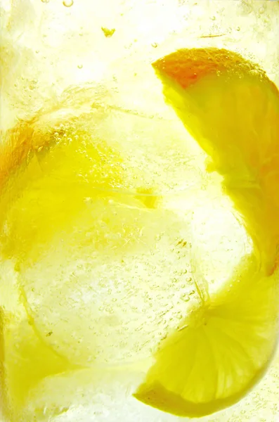 Fruit sap limonade drinken achtergrond — Stockfoto