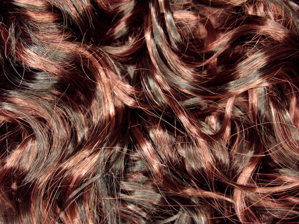 Курчавая выделить текстуру волос фон — стоковое фото