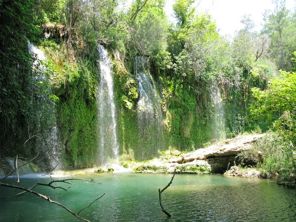 Cachoeira kursunlu antalya peru — Fotografia de Stock