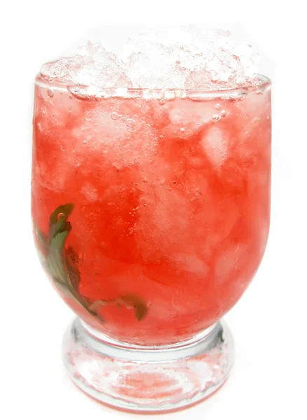 Alcoholic liqueur cocktail caipinhas — Stock Photo, Image