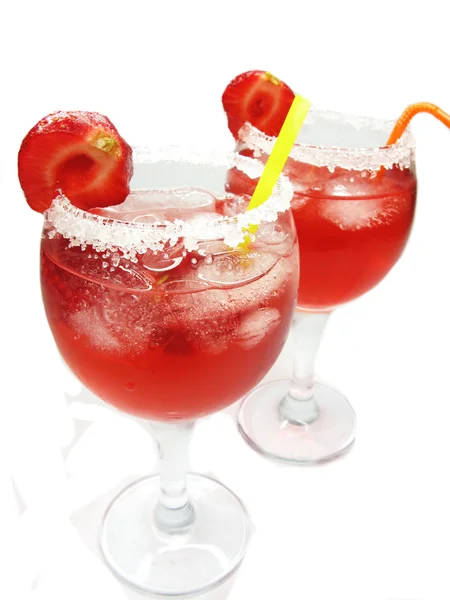 Alcoholic red wine cocktail drinks — Stock Photo, Image
