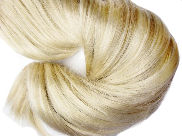 Blond włosy fala — Zdjęcie stockowe