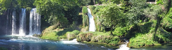 Panorama wodospadu duden Turcja — Zdjęcie stockowe