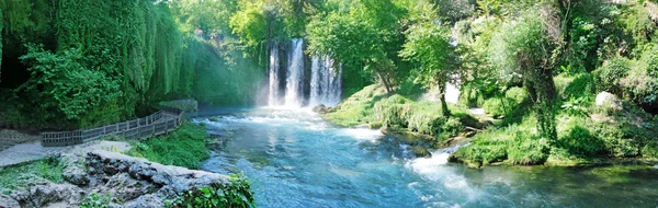Panorama vodopád duden Turecko Royalty Free Stock Fotografie